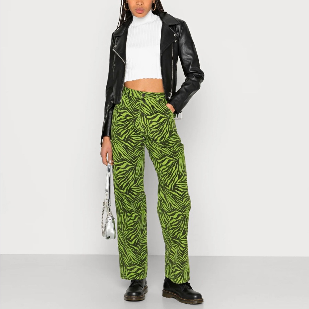 Urban outfitters zebra print pants